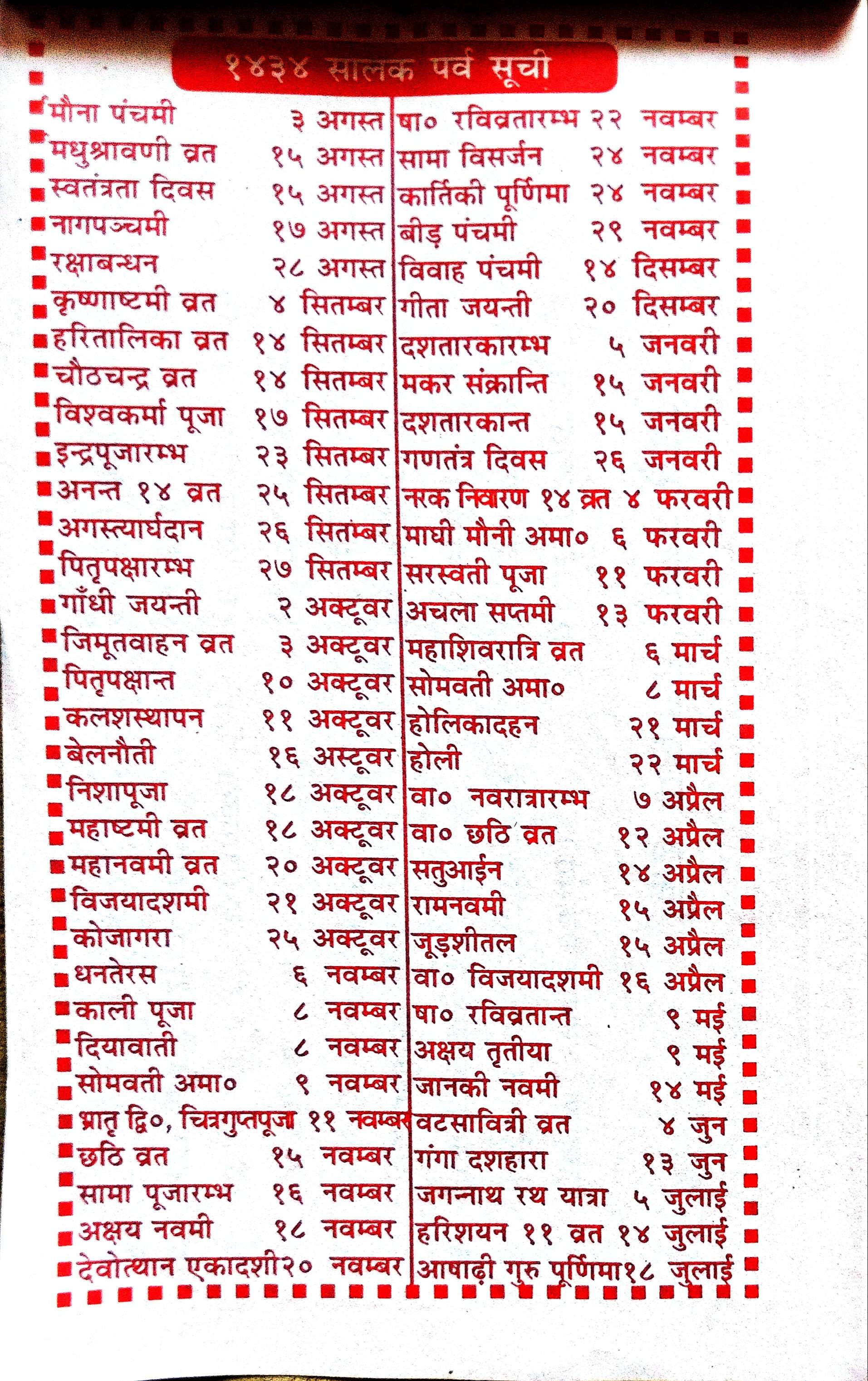 Maithili Panchang Page 35